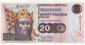Clydesdale Bank Plc Higher Denominations 20 Pounds,  6. 6.2005